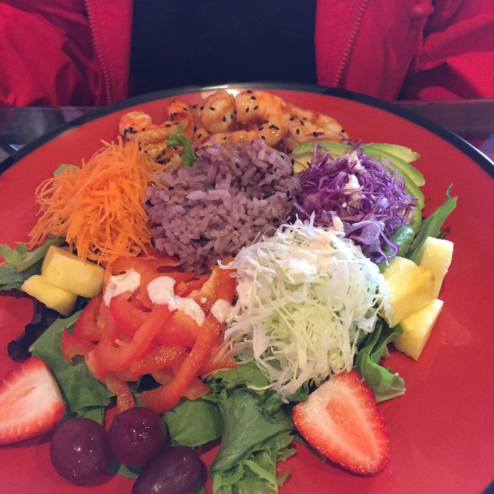 Fresh Heim - Shrimp lunch with a super fresh, balanced and colorful salad - Salad Near Me - Austin, Texas Fresh Heim - Shrimp lunch with a super fresh, balanced and colorful salad - Salad Near Me - Austin, Texas