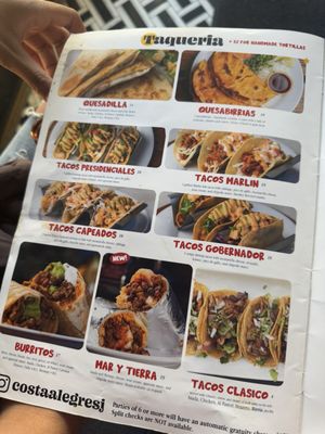 Menu photo 7 Mariscos Costa Alegre Gilroy, CA