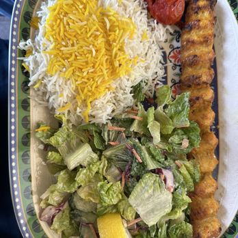 Irvine Grill - Chicken Koobideh Lunch Special - Mediterranean Near Me - Irvine, California