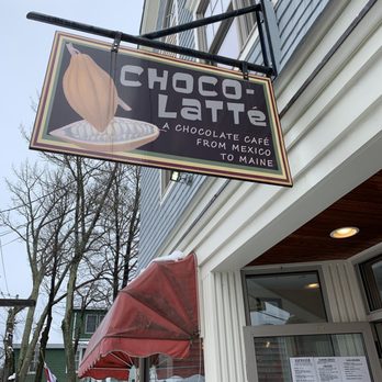 Choco-Latte - Front sign - Coffee & Tea Near Me - Bar Harbor, Maine Choco-Latte - Front sign - Coffee & Tea Near Me - Bar Harbor, Maine
