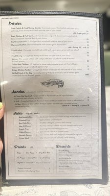 Menu photo 2 Gatlin's Fins & Feathers Houston, TX