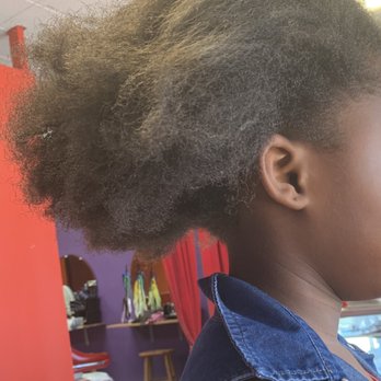 Hollywood Kids Salon - This is my daughter hair after her braids were taken down from the style on April 27, 2019 when her hair had been cut - Kids Hair Salons Near Me - Chicago, Illinois Hollywood Kids Salon - This is my daughter hair after her braids were taken down from the style on April 27, 2019 when her hair had been cut - Kids Hair Salons Near Me - Chicago, Illinois