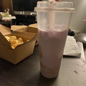 Go Dim Sum - Salt & Pepper Tofu and Taro Fresh Milk tea - Dim Sum Near Me - Tucson, Arizona Go Dim Sum - Salt & Pepper Tofu and Taro Fresh Milk tea - Dim Sum Near Me - Tucson, Arizona