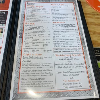 Debary Diner - Lunch menu - Diners Near Me - Debary, Florida