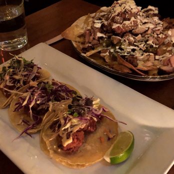 Chela Park Slope - Shrimp tacos and chicken nachos. - Mexican Near Me - Brooklyn, New York
