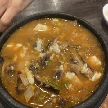 Korea House - Mushroom Tofu Soup - Korean Near Me - Concord, California