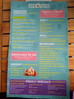 Menu photo 5 Avo Taco New Hyde Park, NY