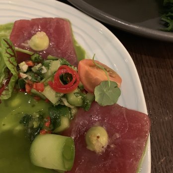 Harvest - Ahi Tuna Crudo - New American Near Me - Las Vegas, Nevada Harvest - Ahi Tuna Crudo - New American Near Me - Las Vegas, Nevada