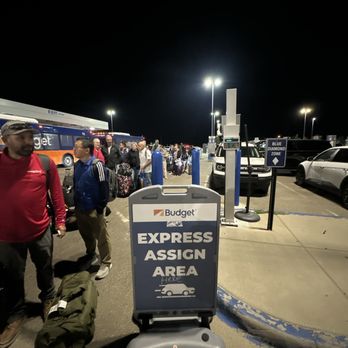Budget - Waiting in line (after already waiting over an hour) to get the car (been waiting in this line for another hour). - Car Rental Near Me - Denver, Colorado