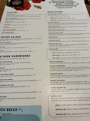 Menu photo 3 Tupelo Honey Southern Kitchen & Bar Indianapolis, IN Menu photo 3 Tupelo Honey Southern Kitchen & Bar Indianapolis, IN