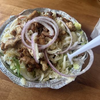 Sergio's Pizza - Chicken and cheese salad - Pizza Near Me - Stamford, Connecticut Sergio's Pizza - Chicken and cheese salad - Pizza Near Me - Stamford, Connecticut