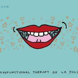 Myofunctional Therapy Of La Jolla - Lots of tongue and lip work. Along with posture, breathing, chewing and swallowing.