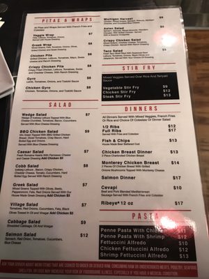 Menu photo 5 Joey B's Public House Sterling Heights, MI