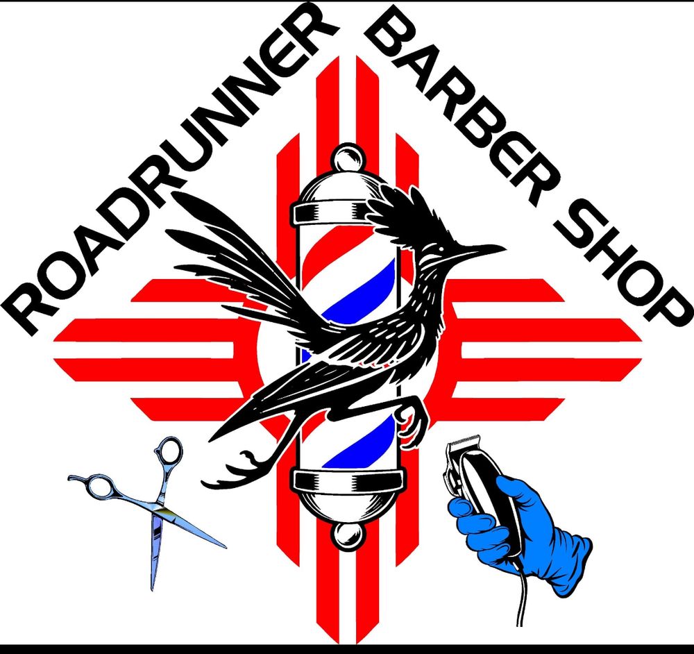 Roadrunner Barbershop Logo