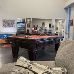 ShowTime Auto Glass - Pool table and couch