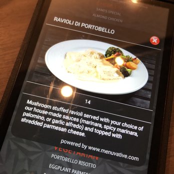 L.A. Bistro Canton - Unique menu in a tablet. - Italian Near Me - Canton, Michigan