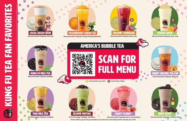 Menu photo 3 Kung Fu Tea Hanover, NJ