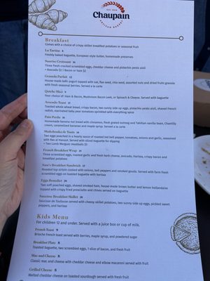 Menu photo 7 Chaupain Bakery Newport Beach, CA