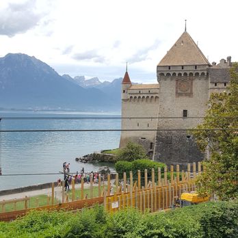 Château de Chillon - Outside castle - Landmarks & Historical Buildings Near Me - Veytaux, VD