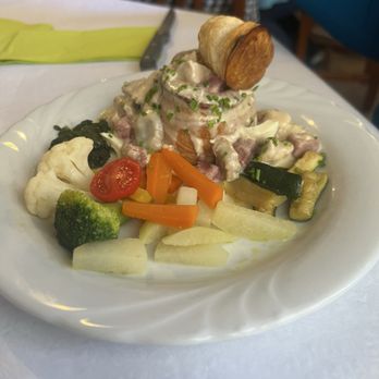 Les Remparts - Vol au vent - not the best we've had but quite good. - Swiss Food Near Me - Gruyères, FR Les Remparts - Vol au vent - not the best we've had but quite good. - Swiss Food Near Me - Gruyères, FR