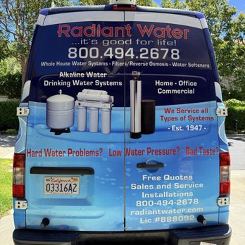 Radiant Water - Water Purification Services Near Me - Orange, California