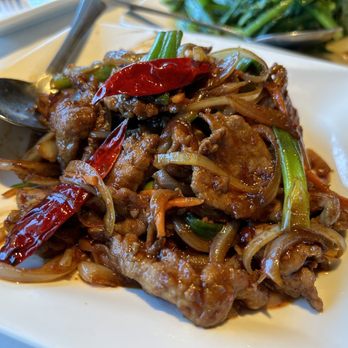 China Palace - Spicy Stir-fried Beef - Chinese Near Me - Morgan Hill, California China Palace - Spicy Stir-fried Beef - Chinese Near Me - Morgan Hill, California