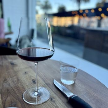 Angler - $25 Pinot Noir. A little light-handed on the pour, but the wine itself was fine. - Seafood Near Me - San Francisco, California