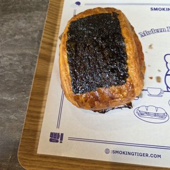 Smoking Tiger Coffee & Bread - Kimchi Musubi Croissant - Coffee & Tea Near Me - Buena Park, California
