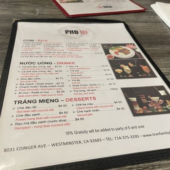 Pho 101 - Pho combos - Vietnamese Near Me - Westminster, California Pho 101 - Pho combos - Vietnamese Near Me - Westminster, California