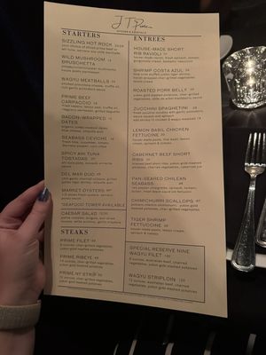 Menu photo 1 J.T. Prime - Yuma Yuma, AZ Menu photo 1 J.T. Prime - Yuma Yuma, AZ