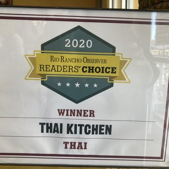 Thai Kitchen - Thai Kitchen.  2020 Reader's Choice Award. - Thai Near Me - Albuquerque, New Mexico