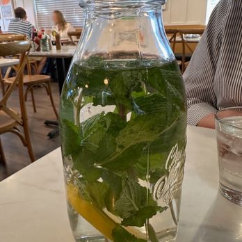 Nonni's Bistro - For the table. So refreshing on a hot day! - Modern European Near Me - Pleasanton, California