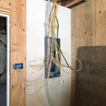 LGM Electric - Subpanel prep inside a garage at Monterey - Electricians Near Me LGM Electric - Subpanel prep inside a garage at Monterey - Electricians Near Me