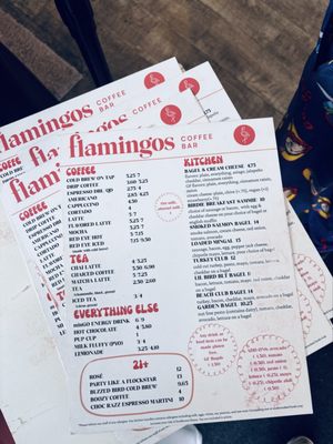 Menu photo 1 Flamingos Coffee Bar Hampton, NH