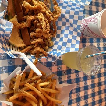 The Beachcomber - Clam roll and fries - Seafood Near Me - Wellfleet, Massachusetts