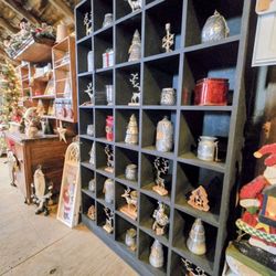 Prairie Moon Farm - Crafts for sale inside the large barn