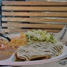Chicken enchiladas