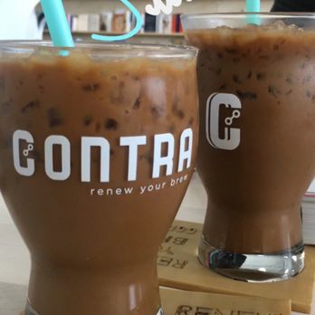 Contra Coffee & Tea - Vietnamese coffee mixed with horchata! - Coffee & Tea Near Me - Orange, California Contra Coffee & Tea - Vietnamese coffee mixed with horchata! - Coffee & Tea Near Me - Orange, California