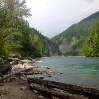 Chilliwack Lake Provincial Park - Gorgeous view of Lake Linderman, at the top of the trail - Parks Near Me