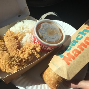 Jollibee - Fried Chicken and Rice; Peach Mango Pie - Fast Food Near Me - Milpitas, California Jollibee - Fried Chicken and Rice; Peach Mango Pie - Fast Food Near Me - Milpitas, California