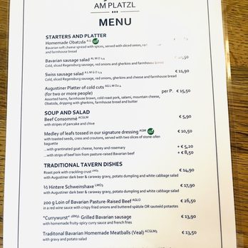 Augustiner am Platzl - English menu available - German Near Me - Munich, BY