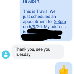 Albert Ruiz Landscape - Confirmation of appointment.
