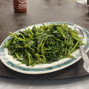 Vinh Hoa - Water Spinach sautéed in Garlic - Chinese Near Me - Houston, Texas Vinh Hoa - Water Spinach sautéed in Garlic - Chinese Near Me - Houston, Texas