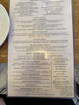 Menu photo 4 CharroVida Tucson, AZ Menu photo 4 CharroVida Tucson, AZ