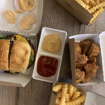 Shake Shack West Midtown - Take home (everything was super good) - Burgers Near Me - Atlanta, Georgia Shake Shack West Midtown - Take home (everything was super good) - Burgers Near Me - Atlanta, Georgia