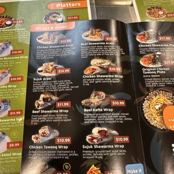 Shawarma Land - Menu - Mediterranean Near Me - Houston, Texas