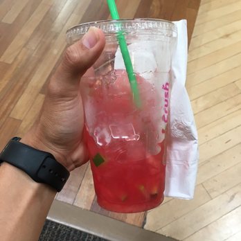 Green Crush - Half of the 32 ounce watermelon - Juice Bars & Smoothies Near Me - Ontario, California