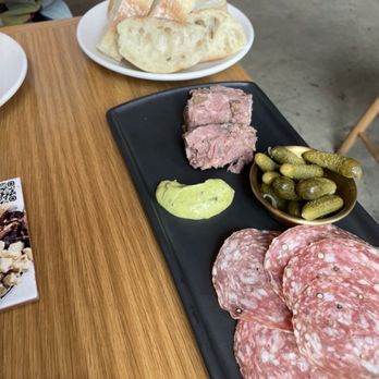 Murray's Cheese Bar - Monger's Choice Charcuterie Plate, bread - Wine Bars Near Me - Long Island City, New York Murray's Cheese Bar - Monger's Choice Charcuterie Plate, bread - Wine Bars Near Me - Long Island City, New York