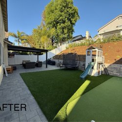 AV Landscaping - Finished Backyard