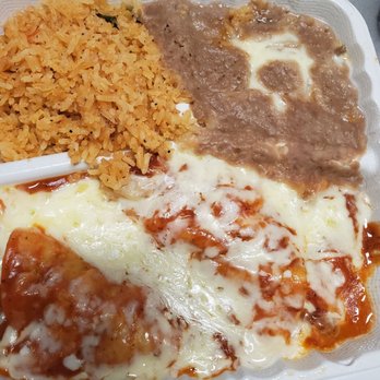 Enrique's Mexican Restaurant - Beef enchiladas.. They have chicken also. Item #8 - Mexican Near Me - Long Beach, California Enrique's Mexican Restaurant - Beef enchiladas.. They have chicken also. Item #8 - Mexican Near Me - Long Beach, California